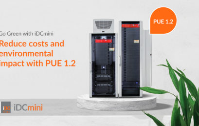iDCmini, reduce costs and environmental impact with PUE 1.2