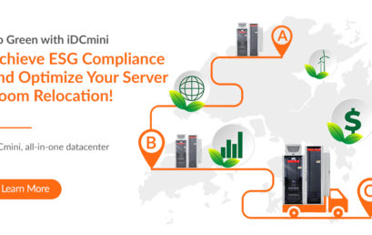 3 Times Relocations with 1 Sustainable iDCmini Solution while Complying with ESG Standards