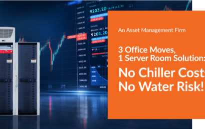 3 Office Moves and 1 Server Room Solution for a Finance Company